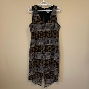 Anthropoliogie Maeve Dress Hi-Low Asymmetric